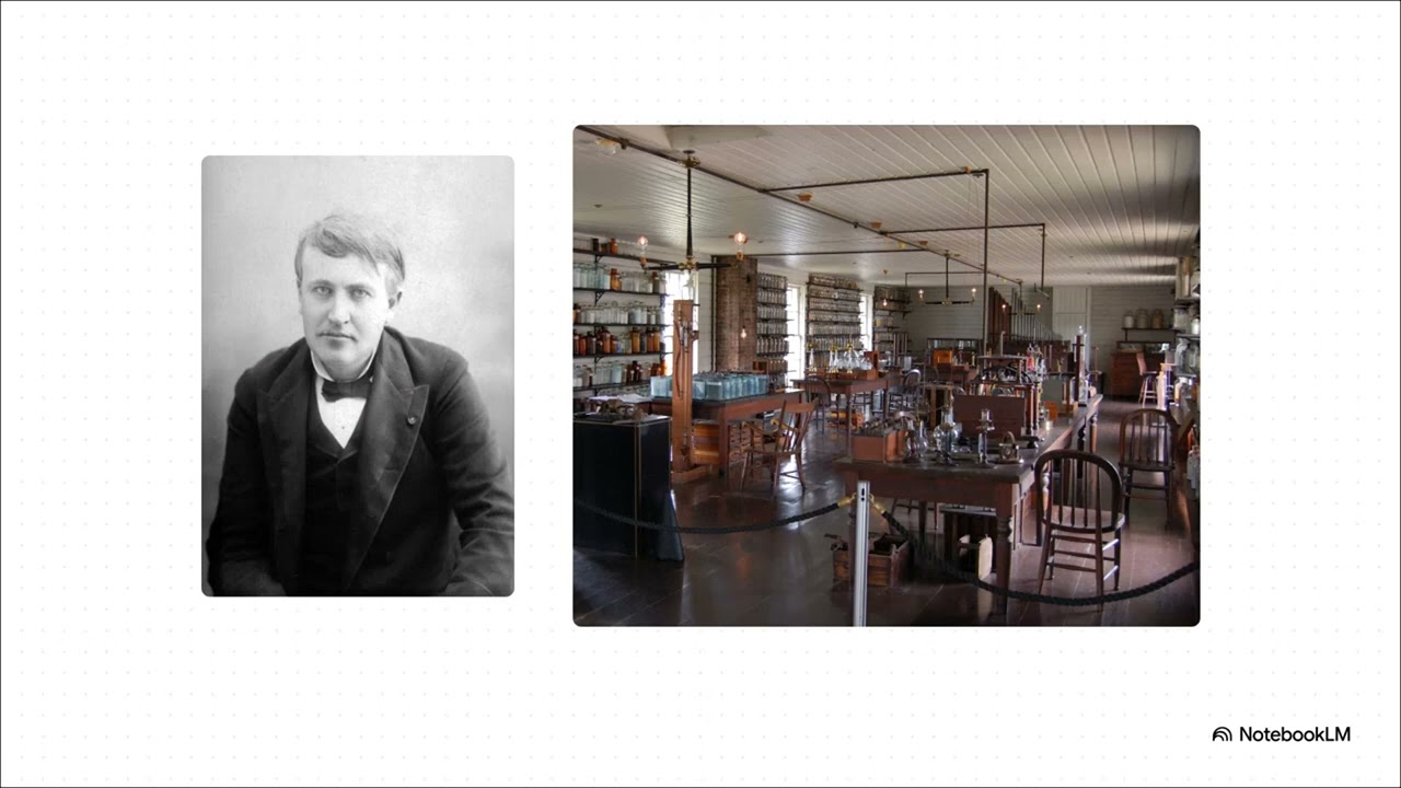 Edison's Innovation Lab: Blueprint for Modern R&D Revolution
